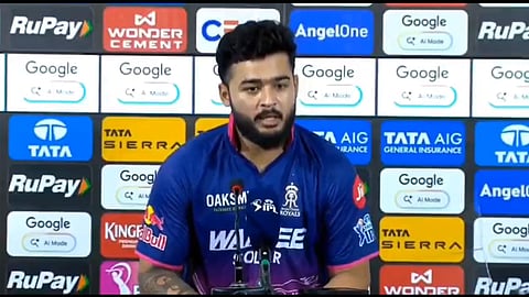 Rajasthan Royals captain Riyan Parag