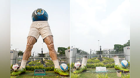 Bengal govt tears down controversial Mamata-designed sculpture outside Salt Lake stadium
