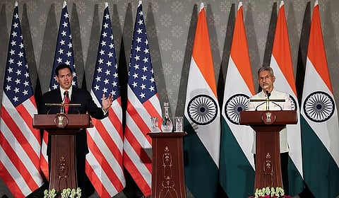 Joint press conference by Marco Rubio and S Jaishankar 