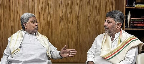 CM Siddaramaiah -D K Shivakumar 