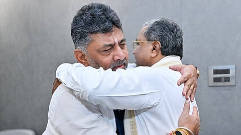 Siddaramaiah and DK Shivkumar