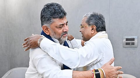 D K Shivakumar and Siddaramaiah 