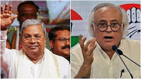 Siddaramaiah, Jairam ramesh