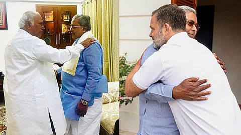 Siddaramaiah met Congress leaders in Delhi 
