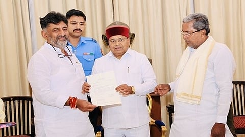 DK Shivakumar, Thawar Chand Gehlot, Siddaramaiah