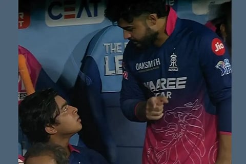 Riyan Parag and Vaibhav Suryavamshi 