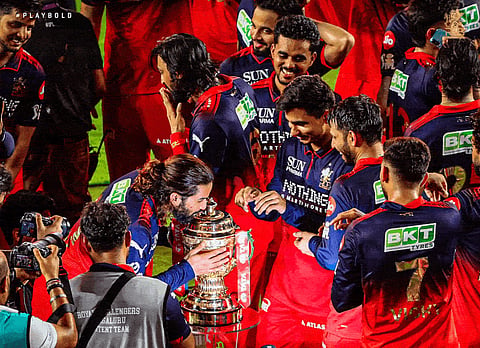 Rcb won 2nd ipl trophy