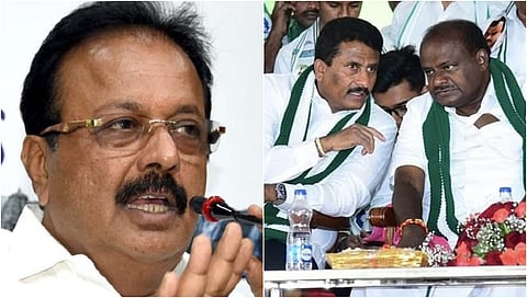 Cheluvarayaswamy, Suresh Gowda, HD Kumaraswamy