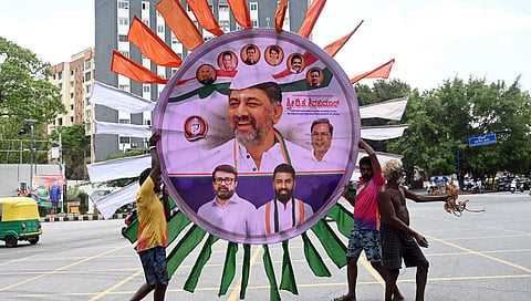Elaborate security, traffic arrangements in place for DK Shivakumar's swearing-in