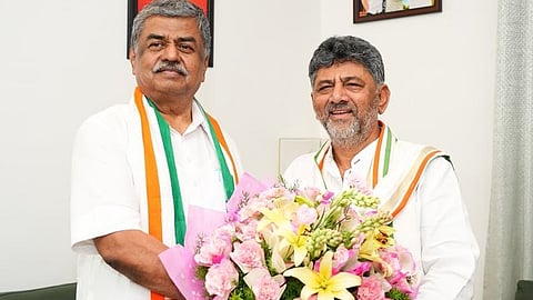 CM DK Shivakumar on BK Hariprasad