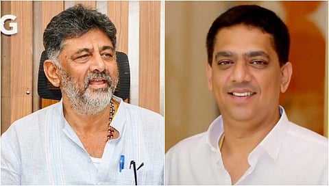 DK Shivakumar, Vinay Karthik