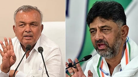Ramalinga Reddy and CM D K Shivakumar 