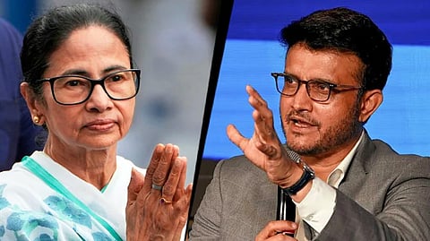 Sourav Ganguly-Mamaya banerjee