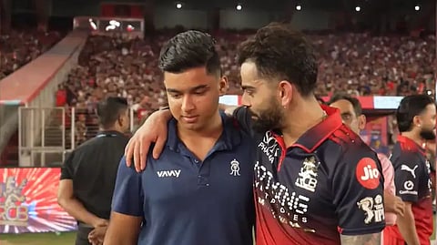 Vaibhav Sooryavanshi and Virat Kohli had a chat after the IPL 2026 final