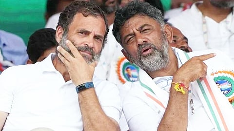 Rahul Gandhi, DK Shivakumar
