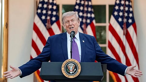 US President Donald Trump