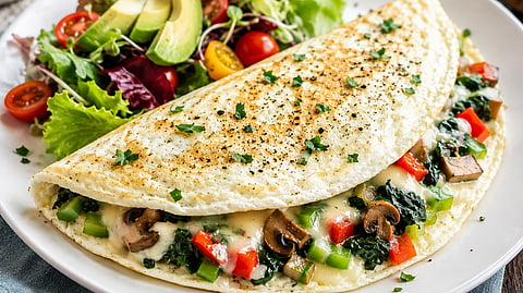California White Omelette