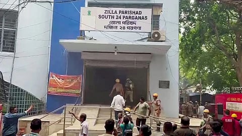 Major fire at Kolkata govt building; BJP says sabotage
