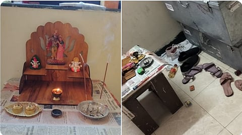 Hindu Deities Thrown away