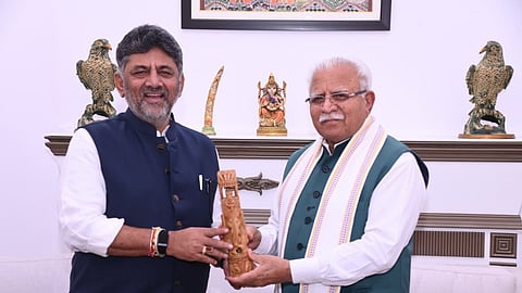 DK Shivakumar-Manohar Lal Khattar