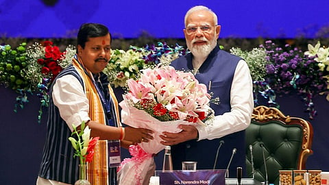 BJP president Nitin Nabin- Narendra Modi