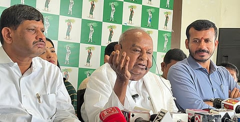 Ex prime minister H D Deve Gowda 