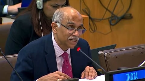 India's Permanent Representative to the United Nations Parvathaneni Harish.