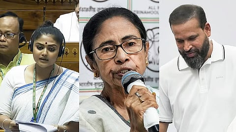 Saayoni Ghosh, Mamata Banerjee, Yusuf Pathan