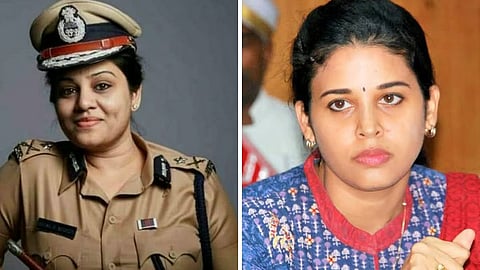 Rohini Sindhuri IAS-Roopa Moudgil IPS