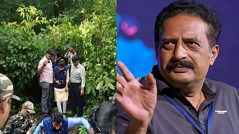 The actor, who spoke in Tamil, told him to tell the authorities whatever Mattannavar had instructed him to and promised to come and hug him.