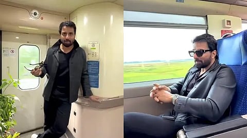 Sonu Sood Travels In Vande Bharat Express 