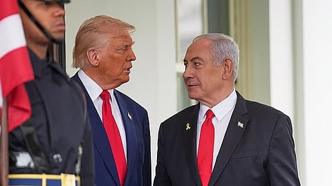 Donald Trump - Benjamin Netanyahu