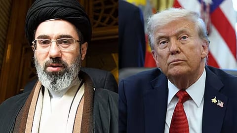 Donald Trump and Khamenei