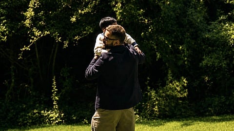 Virat Kohli with Son Akaay 
