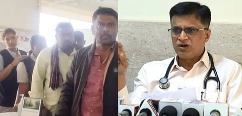 Jayadeva hospital Medical Superintendent Dr Sadananda