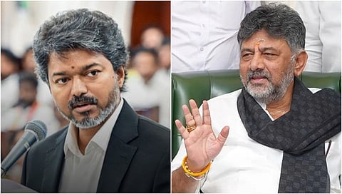 Vijay, DK Shivakumar