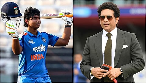 Vaibhav Suryavanshi, Sachin Tendulkar