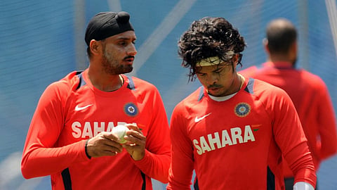 Harbhajan Singh and S Sreesanth