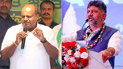 HD kumaraswamy, CM DK Shivakumar
