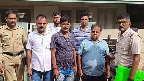Former TMC MLA Ramendu Singharay brought on transit remand to Hooghly, greeted with protests and egg-hurling