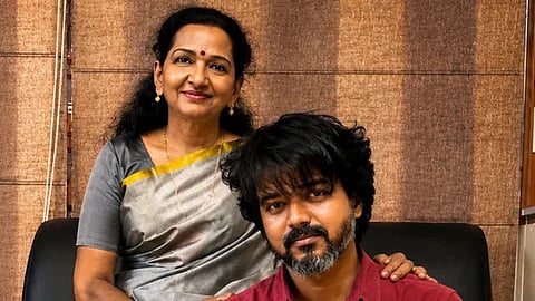 Shoba Chandrasekhar and Her Son Vijay