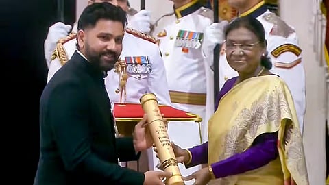 Rohit Sharma Receives Padma Shri