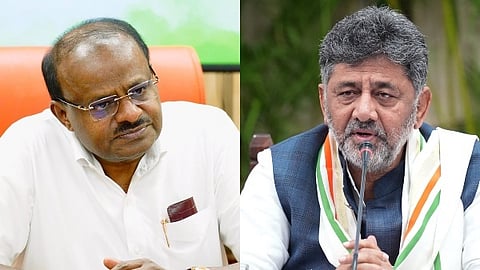 H D Kumaraswamy and D K Shivakumar 