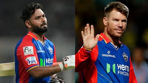 Rishabh Pant and David Warner