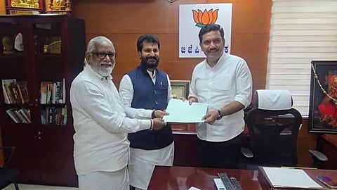 CT ravi submitted report to vijayendra