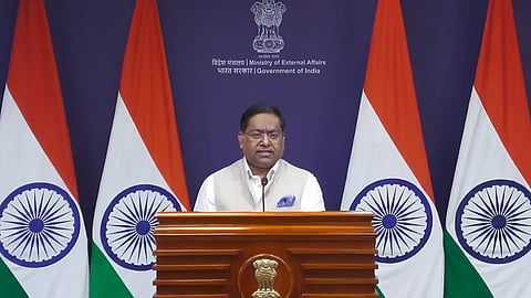 Ministry of External Affairs (MEA) Spokesperson Randhir Jaiswal. 