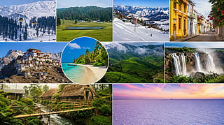Amazing tourist destinations in India.