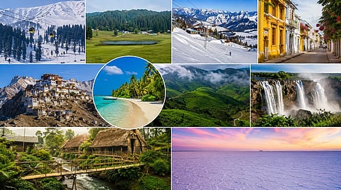 Amazing tourist destinations in India.