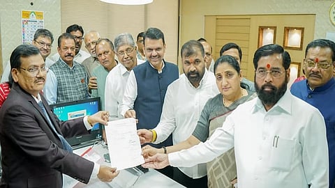 Sachin Ahir files nomination for Maharashtra Legislative Council deputy chairperson post as Mahayuti candidate