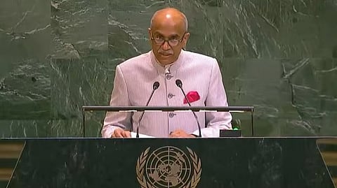 India's Permanent Representative to the UN, Ambassador Harish Parvathaneni